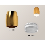Светильник Ambrella Light XS1125021 PYG/FR/CL золото желтое полированное/белый матовый/прозрачный MR16 GU5.3 (C1125, N7160), фото 1