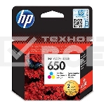Картридж струйный HP 650 CZ102AE многоцветный для HP DJ IA 2515/2516 (200стр.), фото 1