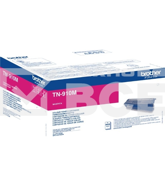 Тонер TN-910M для Brother HLL9310CDW/MFCL9570CDW малиновый (9000 стр)