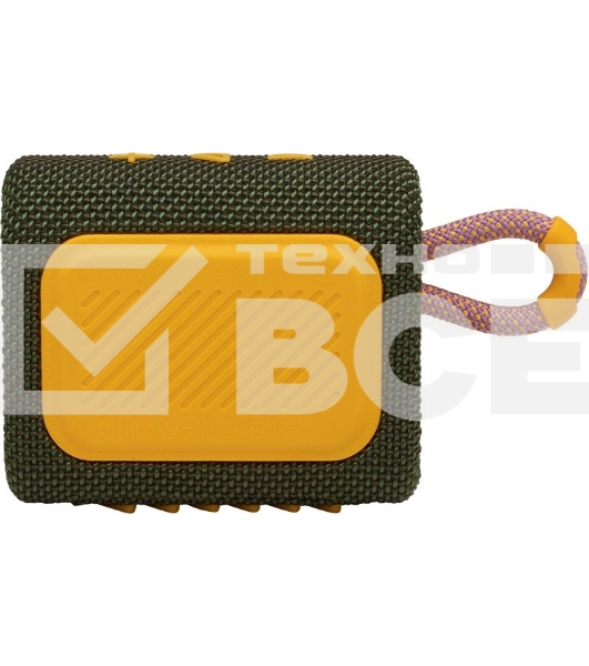 Портативная акустика JBL GO 3, зеленый