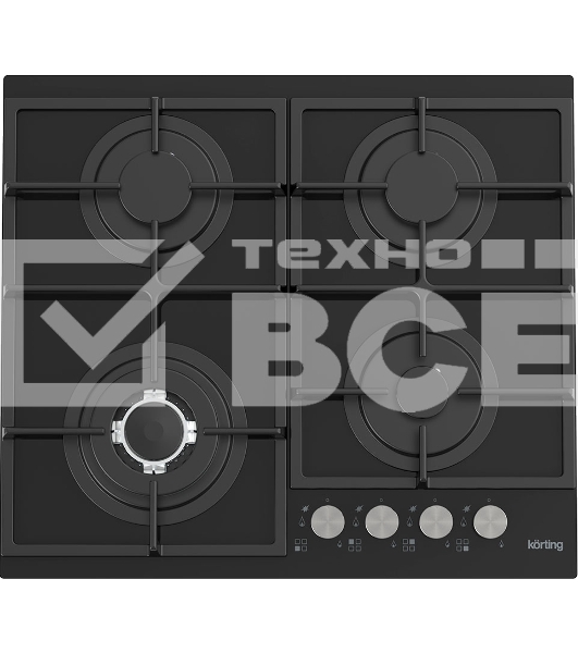 Газовая варочная панель Korting HGG 6734 CTN