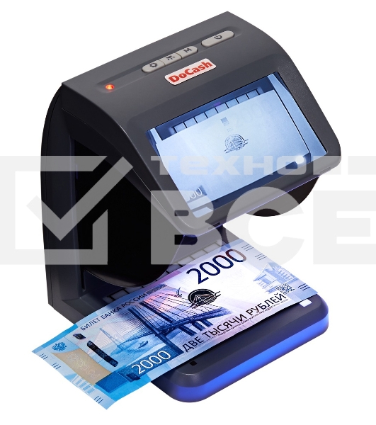 Детектор банкнот DoCash Mini Combo просмотровый мультивалюта