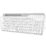 Клавиатура A4Tech Fstyler FK25 проводная, USB, белый/серый, фото3