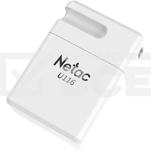 Флешка USB Netac 4Gb U116 NT03U116N-004G-20WH USB 2.0 белый
