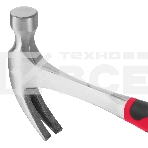 Молоток-гвоздодер Matrix 450 г, цельнометаллический, двухкомпонентная рукоятка, фото7