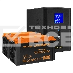 Комплект Источник бесперебойного питания EX295989RUS + батарея 120Aч EX285657RUS 2шт ExeGate SineTower SZ-2000.LCD.AVR.3SH.1C13.USB + батарея ExeGate HRL 12-120 (12В, 120Ач) 2шт, фото2