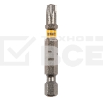 Набор бит TORX 30х50, сталь S2, шестигранный профиль, 10 шт.  Denzel, фото3