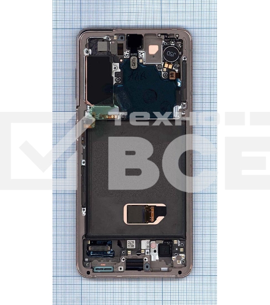Дисплей для Samsung Galaxy S21 5G SM-G991B/DS фиолетовый