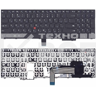 Клавиатура для ноутбука Lenovo Thinkpad Edge E550 E550C E555 E560 E565 черная
