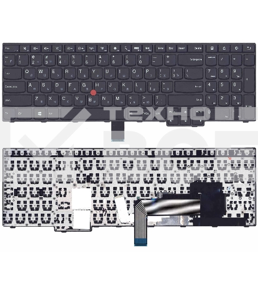 Клавиатура для ноутбука Lenovo Thinkpad Edge E550 E550C E555 E560 E565 черная