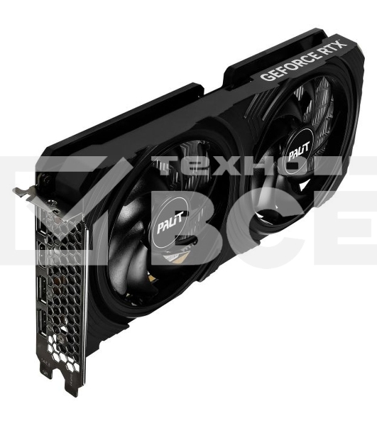 Видеокарта Palit RTX4060 INFINITY 2 OC NVIDIA GeForce RTX 4060 8Gb 128bit PCI-E 4.0 GDDR6 1830/17000 HDMIx1 DPx3 HDCP Ret