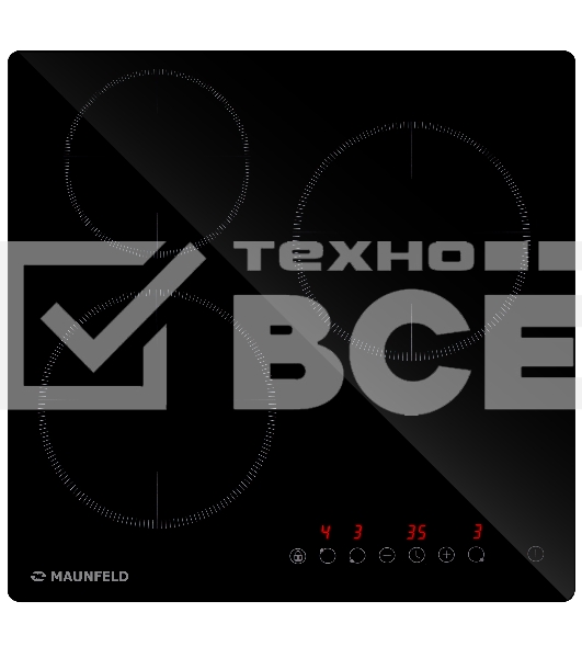 Электрическая варочная панель Maunfeld AVCE453BK