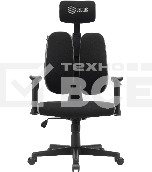 Кресло компьютерное Cactus CS-CHR-MC03-BKGY черный