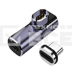 Переходник USB 4 Type C мама-папа угловой с магнитным разъёмом тип 2, фото2