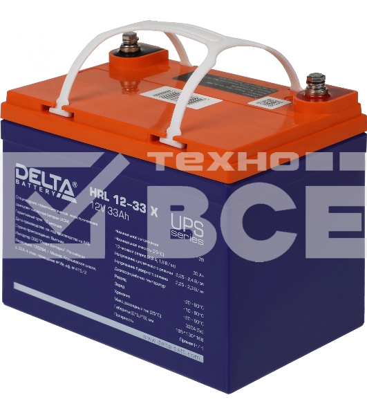 Батарея для ИБП Delta HRL 12-33 X 12В 33Ач