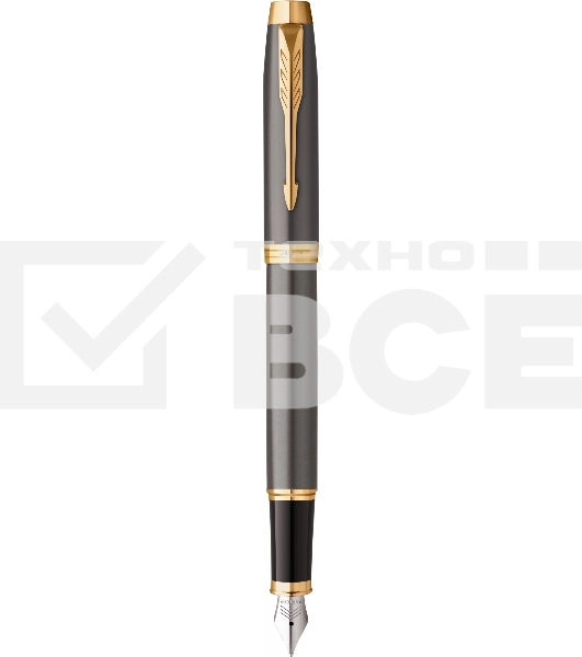 Ручка перьевая Parker IM Premium Grey Core GT (2213776) M черн. черн. подар.кор.