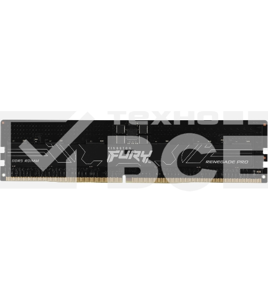 Оперативная память Kingston Fury Renegade Pro, DDR5, 16GB (1x16GB), 6000MHz, CL32, ECC, RDIMM