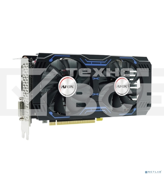 Видеокарта Afox GTX1660Ti 6GB GDDR6 192-Bit DP DVI HDMI DUAL FAN RTL 