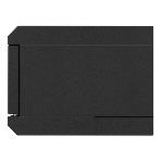 Шкаф телекоммуникационный 10' настенный 4U ExeGate EC-WM-4U.310.G.BLACK (10”, 4U, 330x310x230mm (ШхГхВ), передняя дверь закаленное стекло, пыле- и влагозащита IP23, черный RAL 9004), фото6