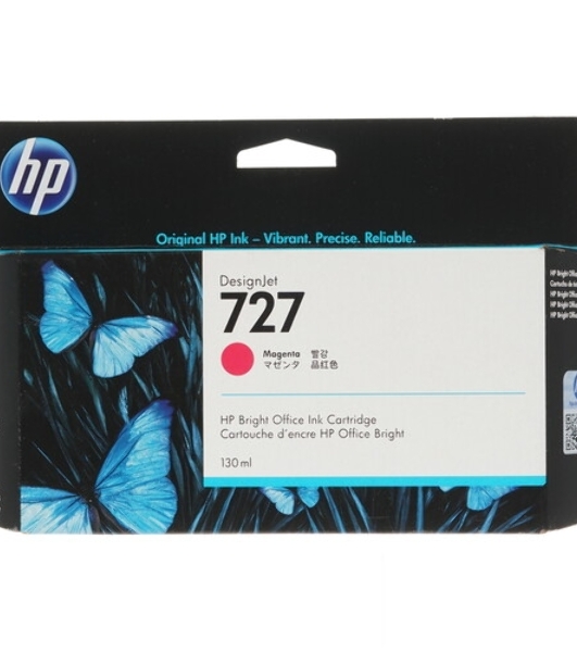 Картридж струйный HP 727 B3P20A пурпурный для HP DJ T920/T1500 (130мл)