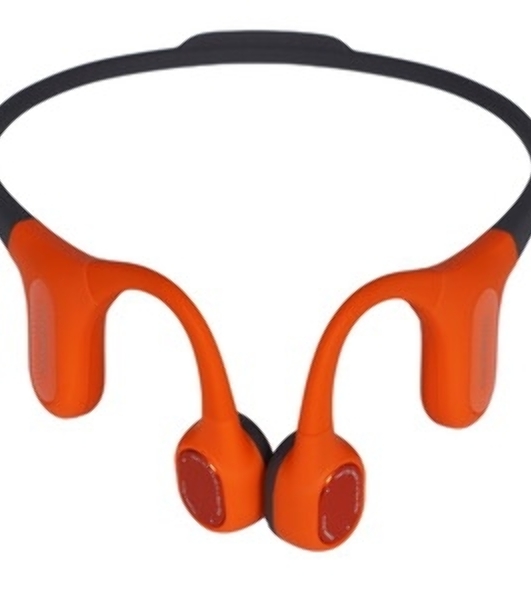 Наушники Mojawa Aerra Activa ENC черно-оранжевый, костная проводимость, Bluetooth, до 8 ч