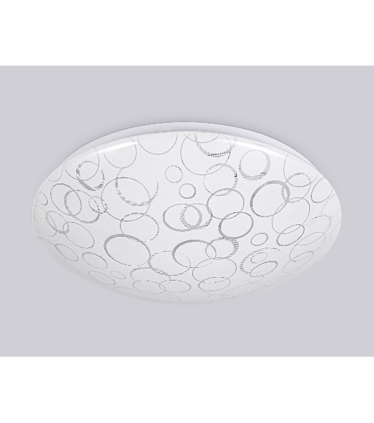 Потолочный светодиодный светильник Ambrella light FZ1081 WH белый 21W 6400K D330*90 (Без ПДУ)
