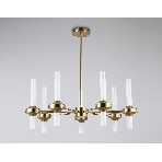 Люстра Ambrella light LH55360/14 BS/CL латунь/прозрачный G9/14 max 30W D750*690, фото4