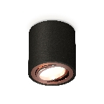 Светильник Ambrella Light XS7532005 SBK/PPG черный песок/золото розовое полированное MR16 GU5.3 (C7532, N7005), фото4