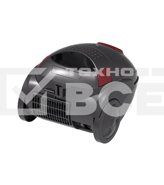 Пылесос BQ VC1401B черный/серый, 350/1400 Вт, уборка сухая, пылесборник мешок 1.5 л