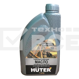 Масло 2Т для двухтактных двигателей,для техники Huter,1л
