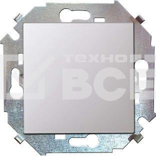 Механизм выключателя 1-кл. СП Simon15 16А IP20 бел. Simon 1591101-030