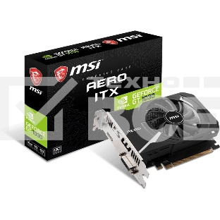 Видеокарта MSI PCIE16 GT1030 2GB GDDR4 GT 1030 AERO ITX 2GD4 OC