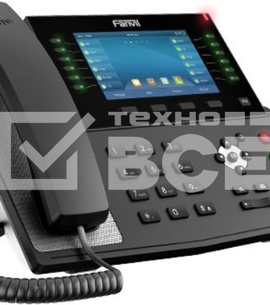 Телефон IP Fanvil X7C 20 линий, цветной экран 5