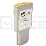 Картридж струйный HP F9K15A (HP 728) для DesignJet T730, T830. Желтый. 300 мл., фото2