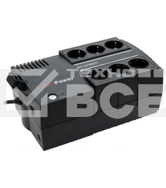 Источник бесперебойного питания CyberPower BS850E black 850VA