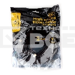 Кабель HDMI Cablexpert CCF2-HDMI4-10M, 19M/19M, v2.0, медь, позол.разъемы, экран, 2 фер.кольца, 10м, черный, пакет, фото2