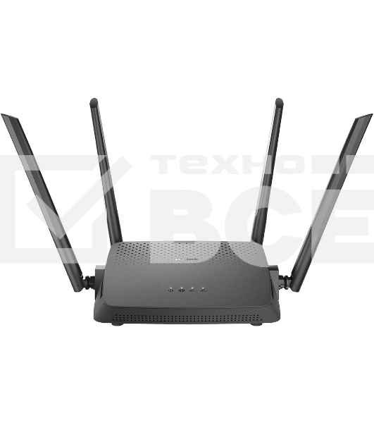 Маршрутизатор D-Link DIR-825/RU/R5 AC1200 10/100/1000BASE-T черный