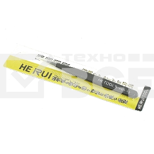 Пинцет HETOOLS ESD-10 прямой, черный 120мм