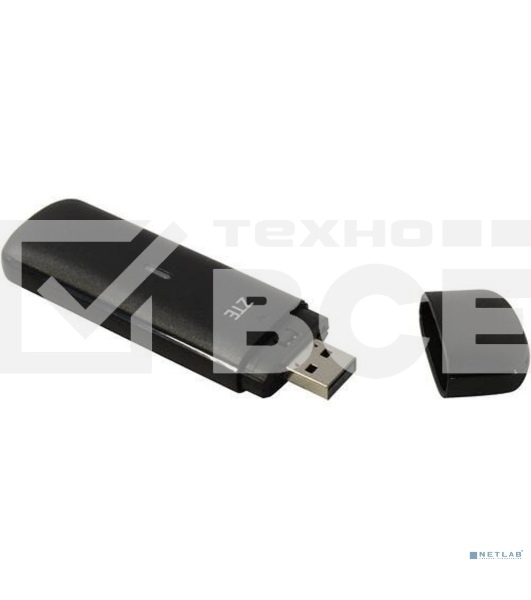 Модем ZTE MF833 2G/3G/4G USB Firewall +Router внешний черный