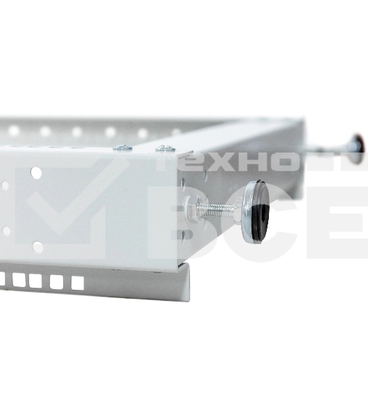 Стойка двухрамная NTSS NTSS-2POR24U/600-1000 24U 550ммx1000мм 600кг серый