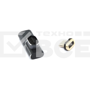 Переходник USB 4 Type C мама-папа угловой с магнитным разъёмом тип 2