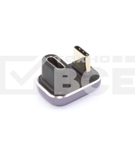 Переходник USB 4 Type-C угловой тип 5