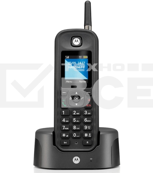 Радиотелефон Dect Motorola O201 черный АОН