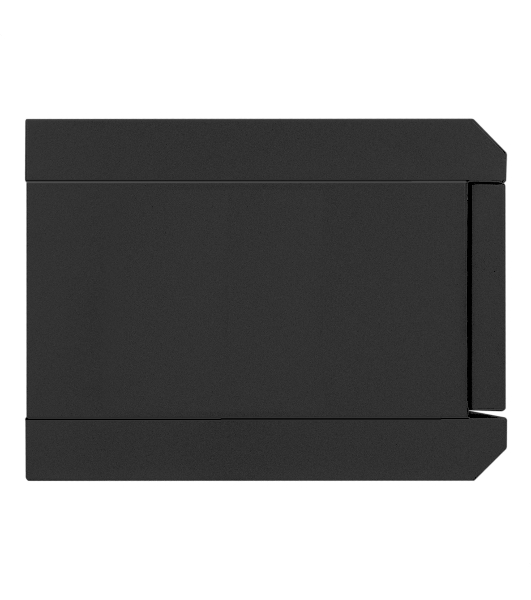 Шкаф телекоммуникационный 10' настенный 4U ExeGate EC-WM-4U.310.G.BLACK (10”, 4U, 330x310x230mm (ШхГхВ), передняя дверь закаленное стекло, пыле- и влагозащита IP23, черный RAL 9004)