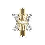 Настенный светильник Ambrella light LH41029/2 BS/CL латунь/прозрачный E14*2 max 40W 310*180*460, фото8