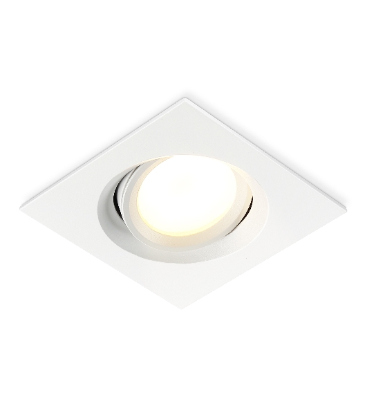 Светильник Ambrella light TN1143 WH белый IP44 GU5.3 95*95*38