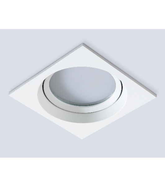 Светильник Ambrella light TN6655 WH белый IP44 GX53 110*110*48