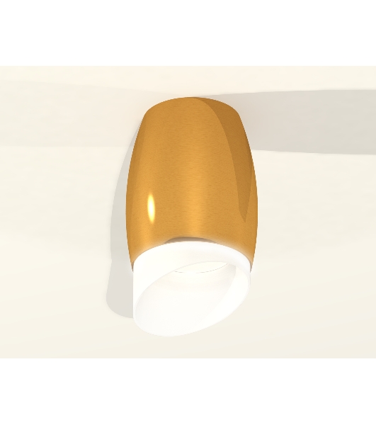 Светильник Ambrella Light XS1125022 PYG/FR золото желтое полированное/белый матовый MR16 GU5.3 (C1125, N7175)