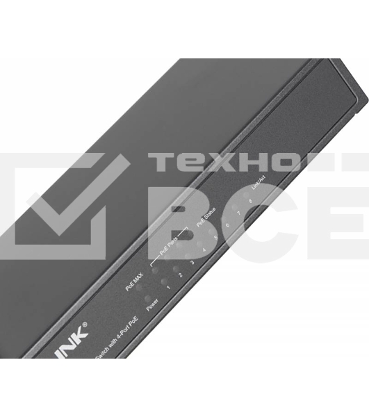 Коммутатор TP-Link SMB TL-SF1008P Коммутатор 8-port 10/100M Desktop PoE Switch