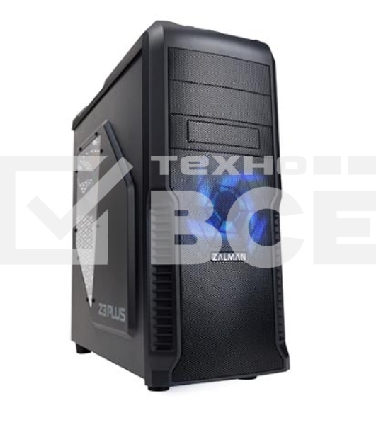 Компьютерный корпус Zalman Z3 Plus черный w/o PSU ATX 1x80mm 1x92mm 2x120mm 2xUSB2.0 1xUSB3.0 audio bott PSU